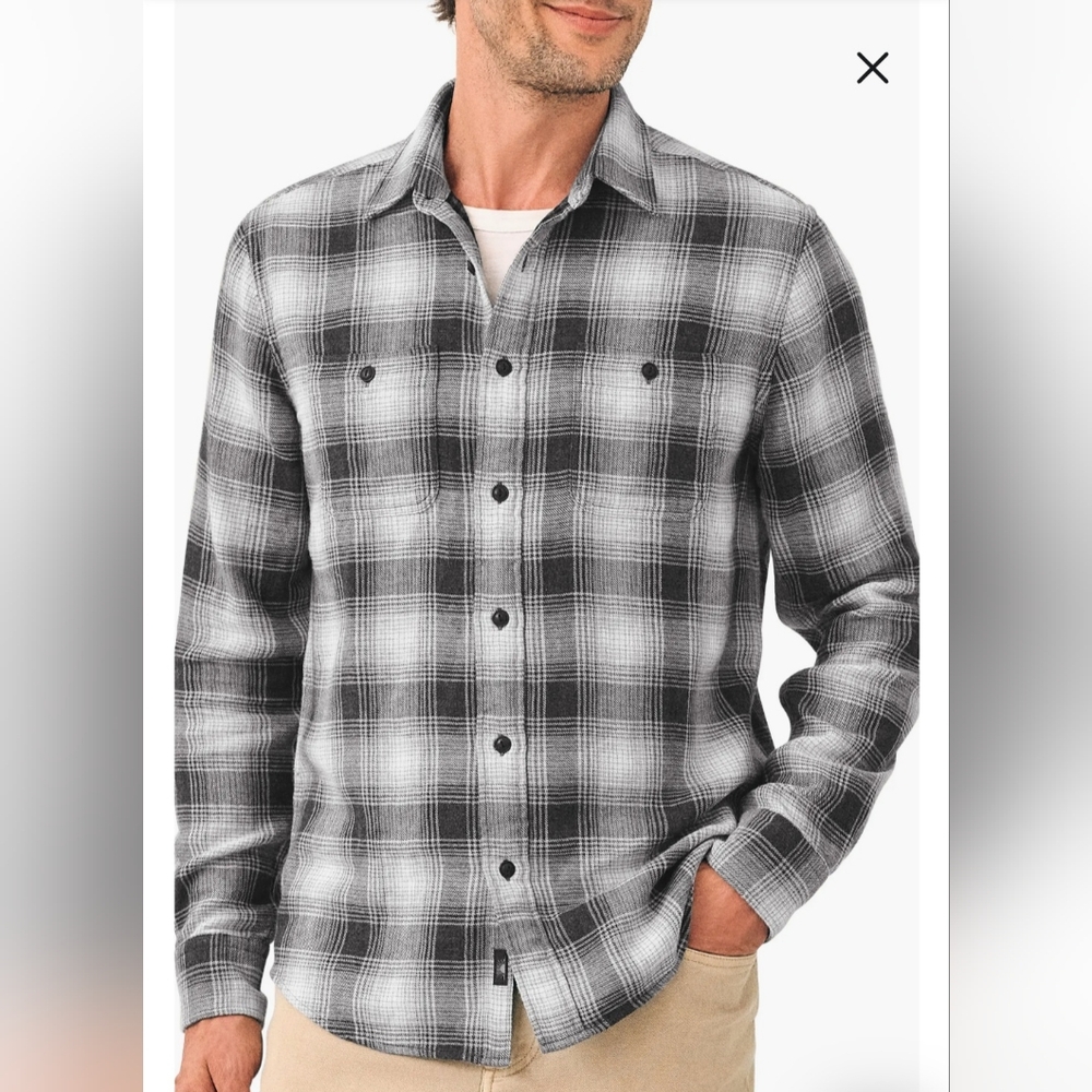 Faherty The Malibu Shirt In Boss Shadow Plaid